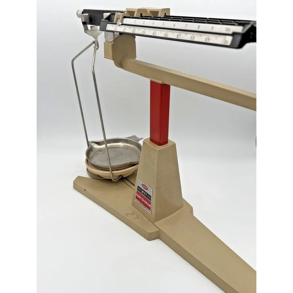 Ohaus Cent-O-Gram 311g Mechanical Triple Beam Balance Scale Vintage USA